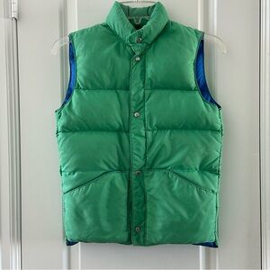CB Sports Green Puffer Vest Medium